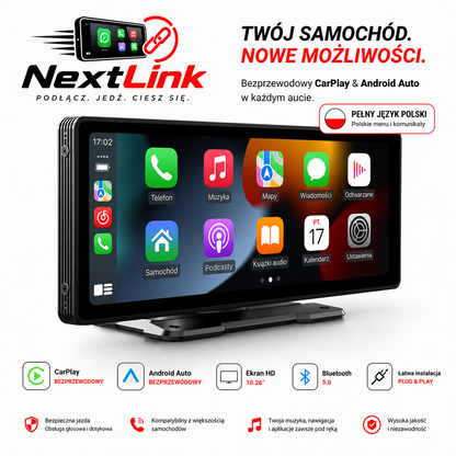 NextLink™ | Inteligentny Ekran Samochodowy